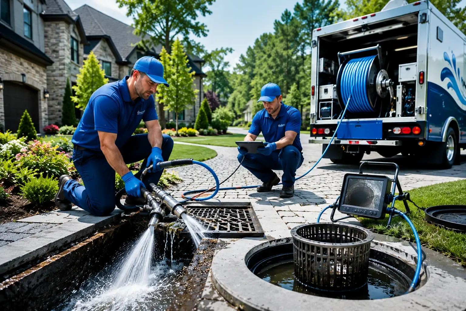 Local outdoor drain cleaning professionals in Denison, TX